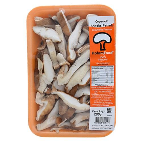 COGUMELO SHITAKE FATIADO HOLAMFOOD 200GR
