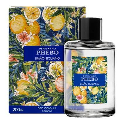 COLÔNIA PHEBO LIMÃO SICILIANO 200ML
