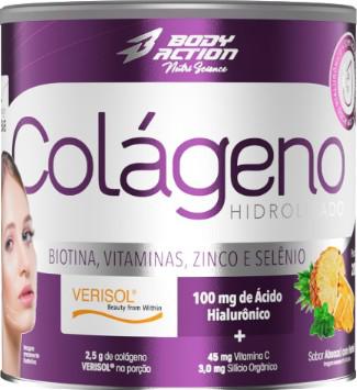 COLAGÉNO BODYACTION ABACAXI C/HORTELÃ 200G