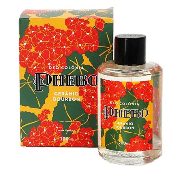 COLONIA PHEBO ORIGENS GERÂNIO BOURBON 200ML
