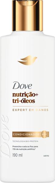 CONDICIONADOR DOVE NUTRIÇÃO + TRI-ÓLEOS 190ML