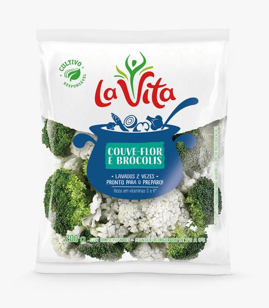 COUVE-FLOR E BRÓCOLIS LA VITA 200G