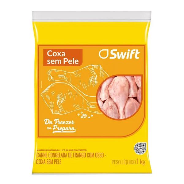 COXA DE FRANGO SEM PELE SWIFT 1KG