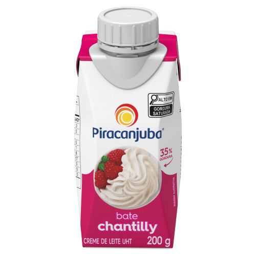 CREME DE LEITE CHANTILLY PIRACANJUBA 200ML TP