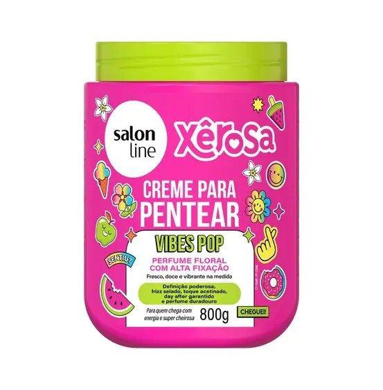 CREME DE PENTEAR SALON LINE XÊROSA VIBES 800G