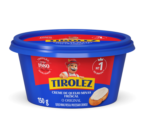 CREME DE QUEIJO TIROLEZ 150G