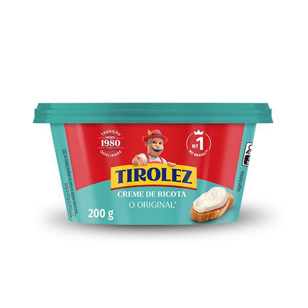 CREME DE RICOTA TIROLEZ 200G