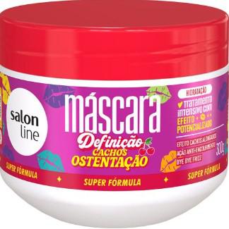 CREME DE TRATAMENTO SALON LINE DEFINIÇÃO DE CACHOS OSTENTAÇÃO 300G