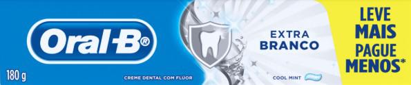 CREME DENTAL ORAL-B EXTRA BRANCO 180 PV+ PG-