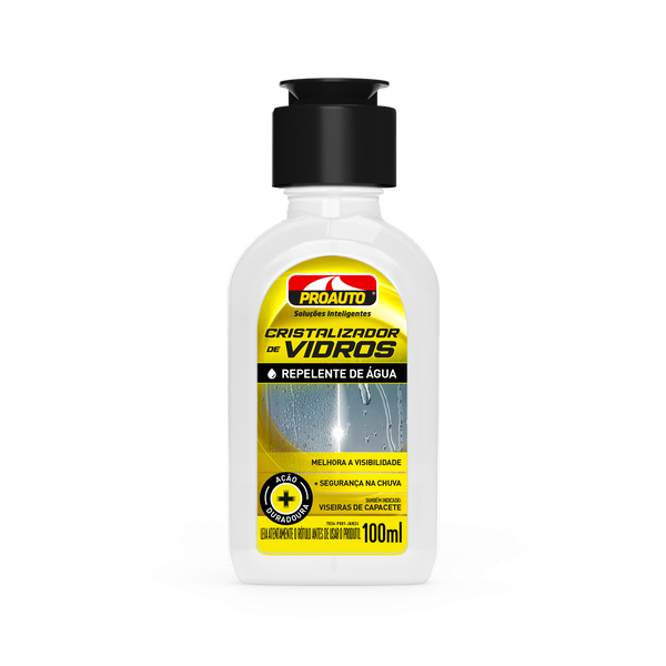 CRISTALIZADOR VIDRO PROAUTO 100ML