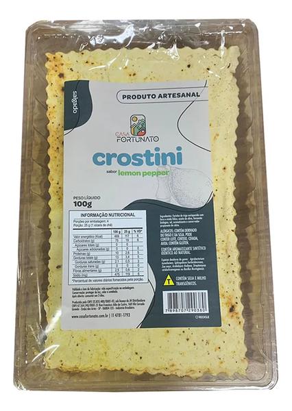 CROSTINI CASA FORTUNATO LEMON PEPPER