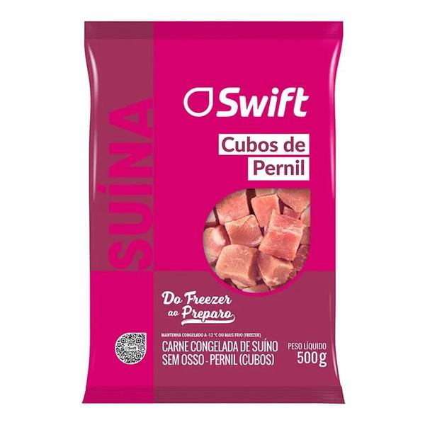 CUBOS DE PERNIL SUINO SWIFT 500G