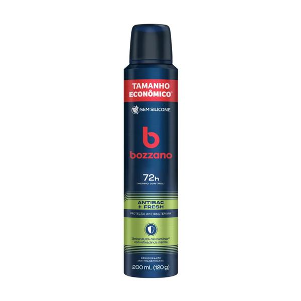 DESODORANTE AEROSOL BOZZANO ANTIBAC FRESH 200ML