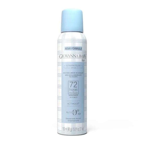DESODORANTE AEROSOL GIOVANNA BABY 72H BLUE 150ML