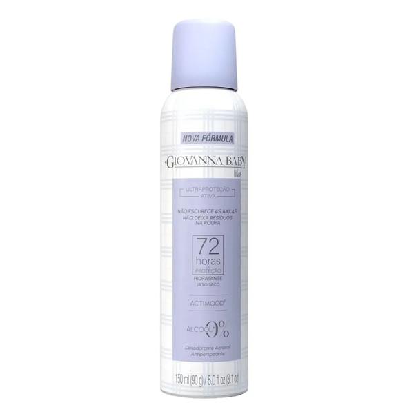 DESODORANTE AEROSOL GIOVANNA BABY 72H LILAC 150ML