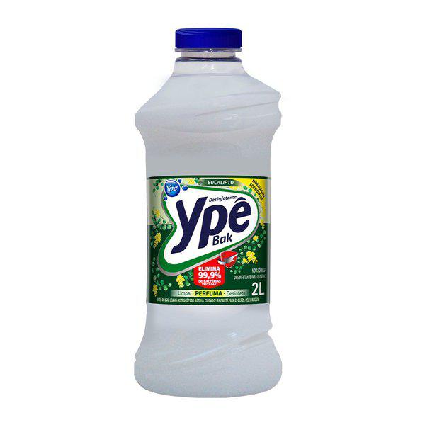 DESINFETANTE YPÊ BAK EUCALIPTO 2 LITROS