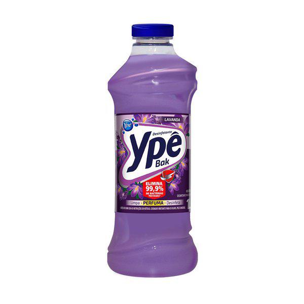 DESINFETANTE YPÊ BAK LAVANDA 1 LITRO