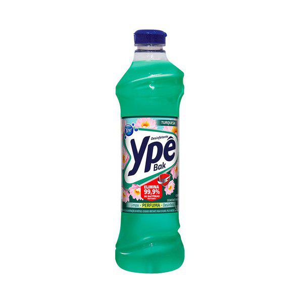 DESINFETANTE YPÊ BAK TURQUESA 500ML