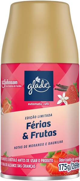 DESOD. GLADE AUTOMATIC FÉRIAS E FRUTAS REF. 269ML
