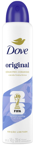 DESODORANTE AEROSOL DOVE ORIGINAL 250ML LEVE + PAGUE -
