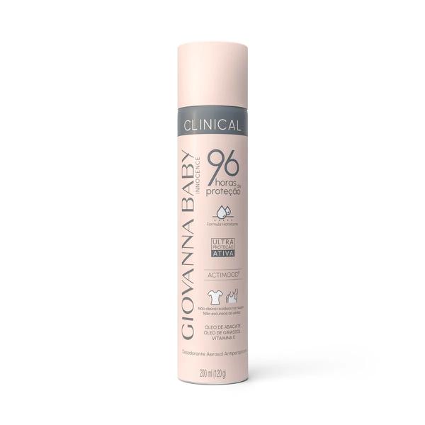DESODORANTE AEROSOL GIOVANNA BABY 96HRS INNOCENCE 200ML