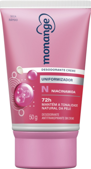 DESODORANTE CREME MONANGE UNIFORMIZADOR 50G