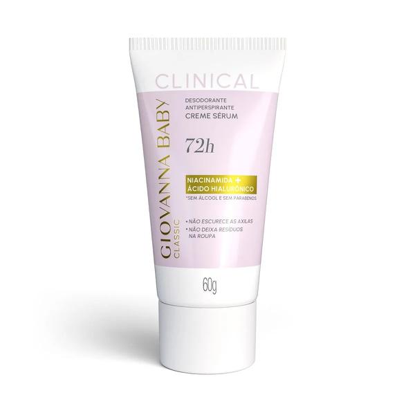 DESODORANTE CREME SÉRUM GIOVANNA BABY CLINICAL CLASSIC 60G