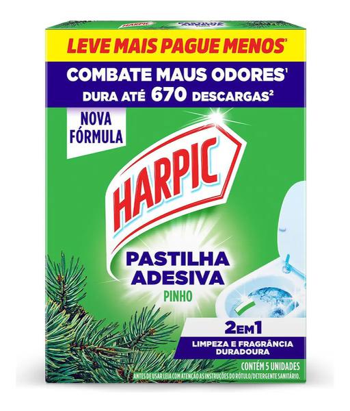 DESODORANTE HARPIC PASTA ADESIVA 2X1 LAVANDA C/3 LV+PG-