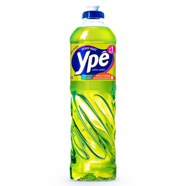 DETERGENTE YPÊ CAPIM LIMÃO 500ML