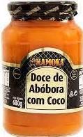 DOCE ABÓBORA/COCO KAMOKA VD.600G