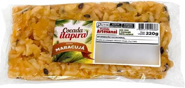 DOCE DE COCADA ITAPIRA MARACUJÁ 220G