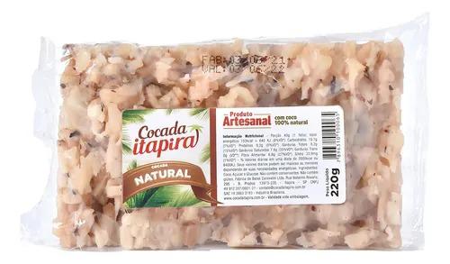 DOCE DE COCADA ITAPIRA NATURAL 220G