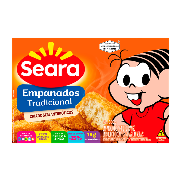 EMPANADOS TURMA DA MONICA TRADICIONAL 300G