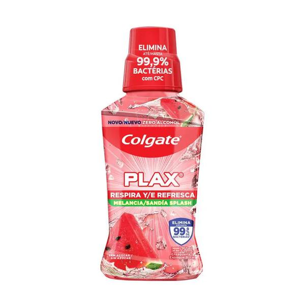 ENXAGUANTE BUCAL COLGATE PLAX MELANCIA 250ML