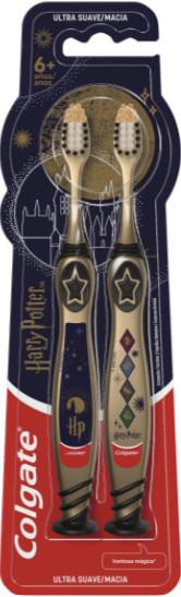 ESCOVA DE DENTE COLGATE HARRY POTTER C/2