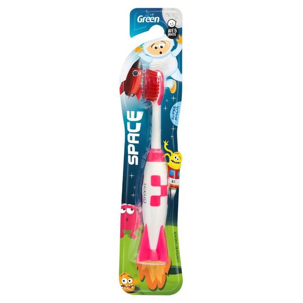 ESCOVA DENTAL GREEN INFANTIL SPACE SUPER MACIA