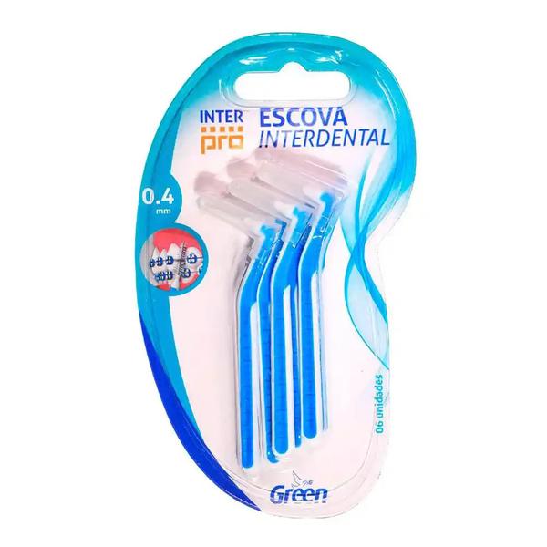 ESCOVA NTERDENTAL GREEN PRO 4MM