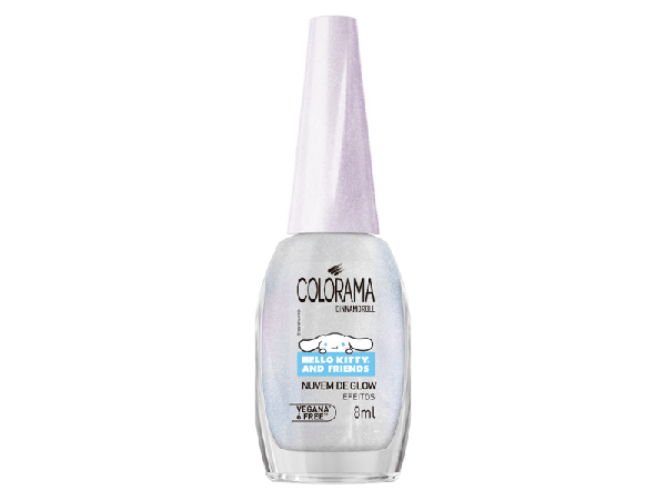 ESMALTE COLORAMA HELLO KITTY NUVEM GLOW 8ML