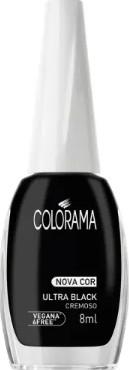 ESMALTE COLORAMA NU ULTRA BLACK 8ML