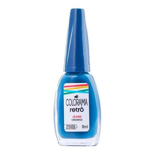 ESMALTE COLORAMA RETRÔ JEANS 8ML
