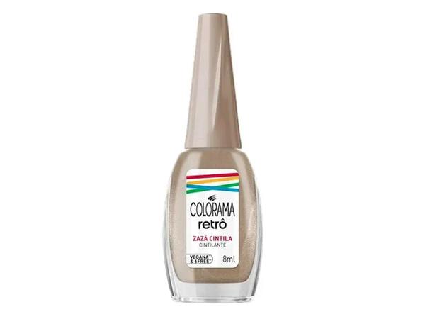 ESMALTE COLORAMA RETRÔ ZAZA CINTILA 8ML