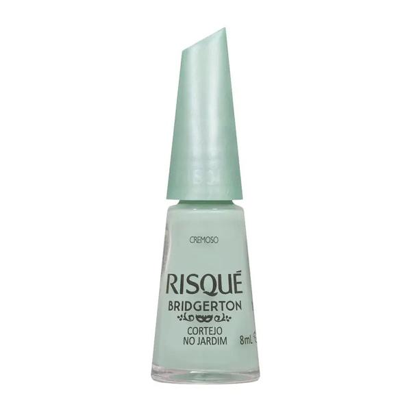 ESMALTE RISQUÉ BRIDGERTON CREMOSO CORTEJO NO JARDIM 8ML