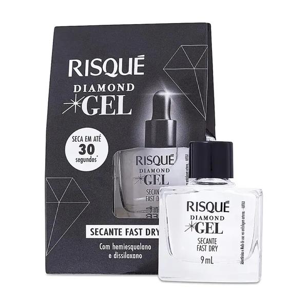 ESMALTE RISQUÉ DIAMOND GEL FAST DRY 9ML