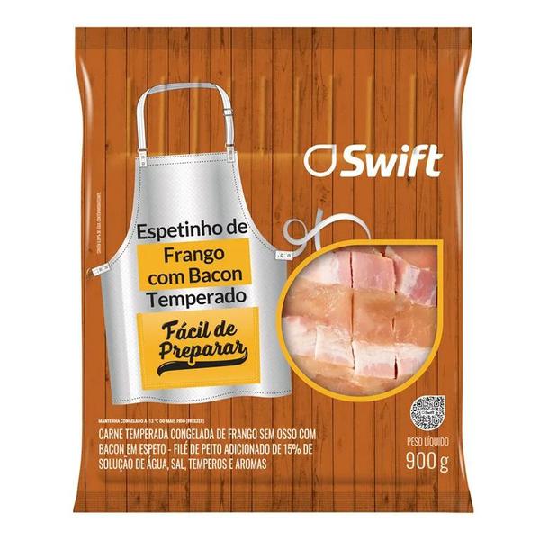 ESPETINHO DE FRANGO COM BACON SWIFT 900G