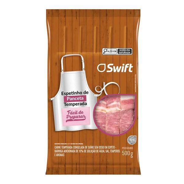 ESPETINHO DE PANCETA SWIFT 500G