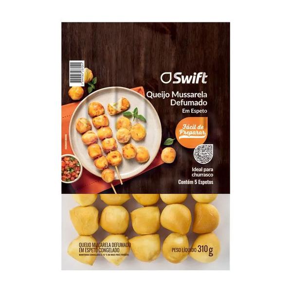 ESPETINHO DE QUEIJO MUSSARELA DEFUMADO SWIFT 310G