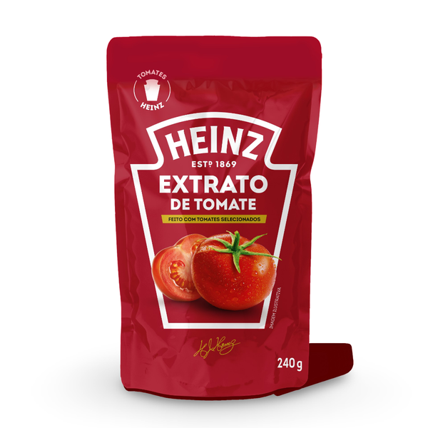 EXTRATO DE TOMATE HEINZ SACHET 240G
