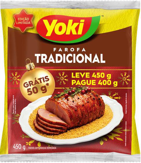 FAROFA DE MANDIOCA YOKI LV450G PG400G