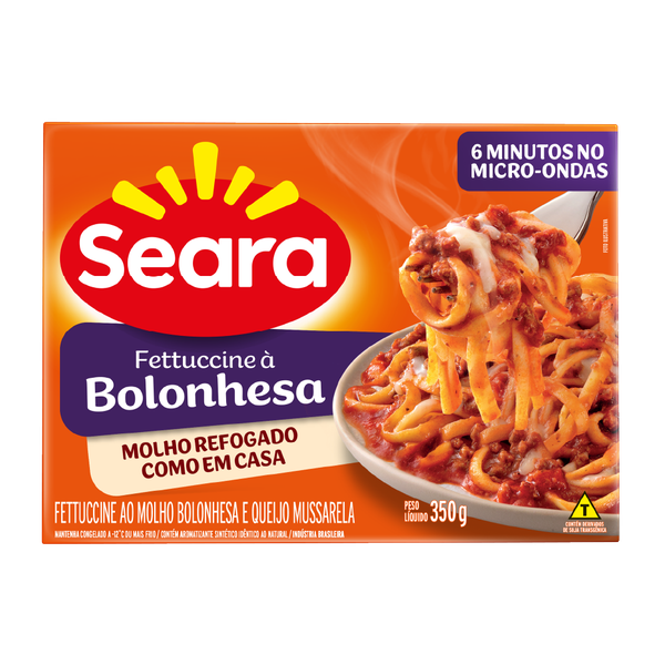 FETTUCCINE MEU MENU SEARA BOLONHESA 350G