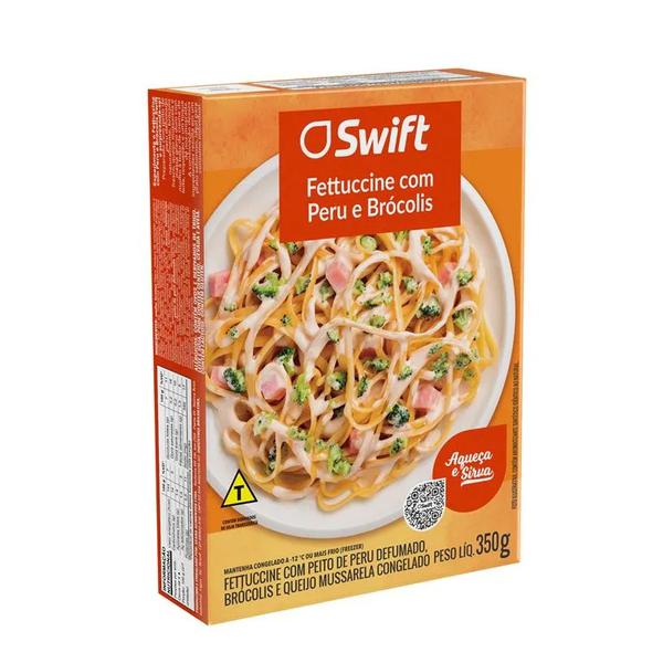 FETTUCINE COM PERU E BROCÓLIS SWIFT 350G